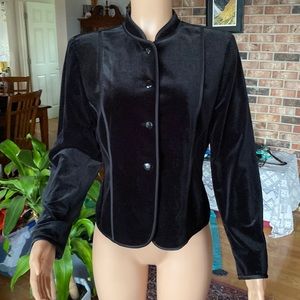 Jones NY velvet jacket